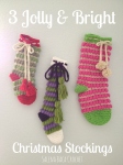 Jolly & Bright Christmas Stocking – New Pattern Giveaway!